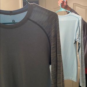 lululemon turquoise long sleeve